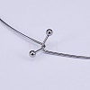 304 Stainless Steel Choker Necklaces X-NJEW-O094-12P-2