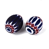 Handmade Millefiori Glass Barrel Beads LA-N002-18D-3