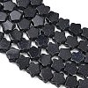 Synthetic Blue Goldstone Beads Strands GG-CBA199E-C02-01-3