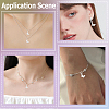 5Pcs 925 Sterling Silver Charms STER-BBC0009-44A-7