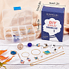 DIY Space Dangle Earring Making Kit DIY-SC0019-50-7