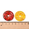 Handmade Millefiori Glass Beads LAMP-A155-01D-3