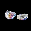 100Pcs Electroplate Glass Beads EGLA-P060-01A-AB01-2