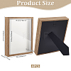 MDF Composite Wood Photo Frame Stand for Dried Flower LS-DJEW-WH0028-057B-2