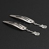 Alloy Snap Hair Clips PW-WG871EF-02-1