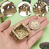 Resin Miniature Armchair Ornaments AJEW-SP0006-12-7