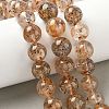 Natural Herkimer Diamond Beads Strands G-Z115-C03-12mm-1