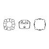 Preciosa® MAXIMA Crystal in Sew-On Cup Y-PRC-SS12-01000-S-2