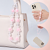 Plastic Beaded Mobile Phone Lanyard Wrist Strap AJEW-WH20010-63A-6