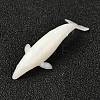 Whale Shaped Plastic Decorations DIY-F066-17-4