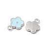 Brass Enamel Pendants KK-A277-02P-02-2