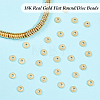 150Pcs Brass Beads KK-BC0002-78-4