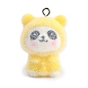 Animal Theme Flocky Resin Pendants LS-RESI-M051-01D-1