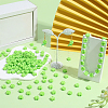 200Pcs Opaque Acrylic Beads OACR-SP0002-40C-4
