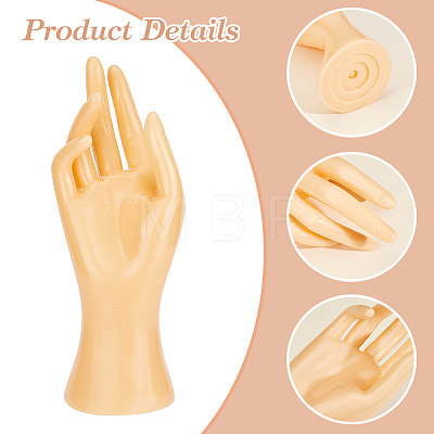 Plastic Mannequin Hand Display ODIS-WH0329-50-1