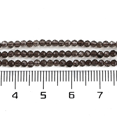 Natural Smoky Quartz Beads Strands G-P553-G05-01-1