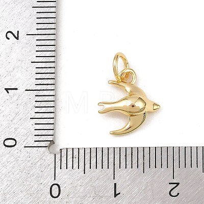 Brass Pendants KK-Z132-25G-1