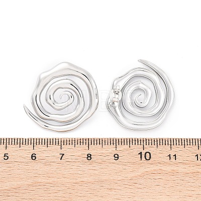 304 Stainless Steel Stud Earrings for Women EJEW-K306-15P-1