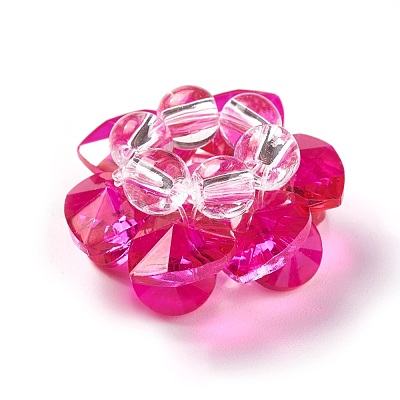Glass Woven Beads GLAA-F088-B09-1