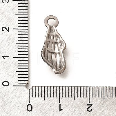 304 Stainless Steel Pendants STAS-P381-05P-1