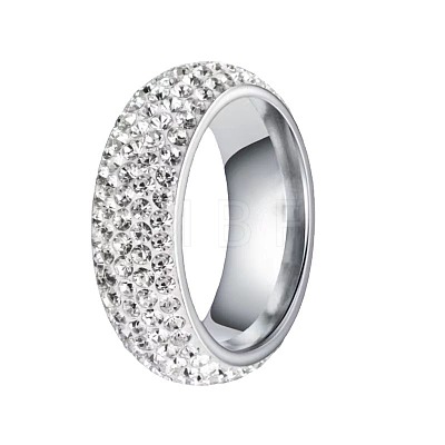 Titanium Steel Finger Rings for Women WGAEC69-04-1