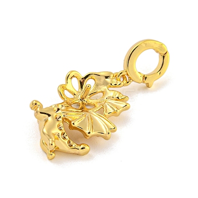 Long-Lasting Plated Brass Pendant Bails LS-KK-O008-02B-G-1