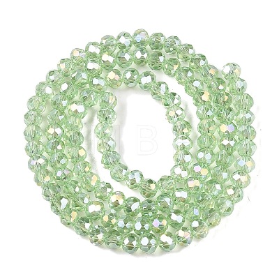 Electroplate Glass Beads Strands LS-EGLA-A044-T4mm-B09-1