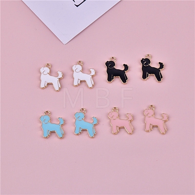 Alloy Enamel Pendants PW-WG946E4-05-1