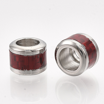 304 Stainless Steel Beads STAS-S079-100D-P-1