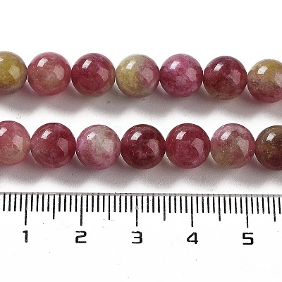 Natural Watermelon Tourmaline Bead Strands X-G-NH0006-A01-02-1