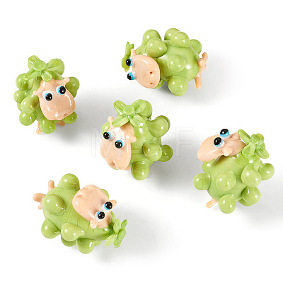 5Pcs Handmade Lampwork Display Decorations LAMP-TA0002-60B-1