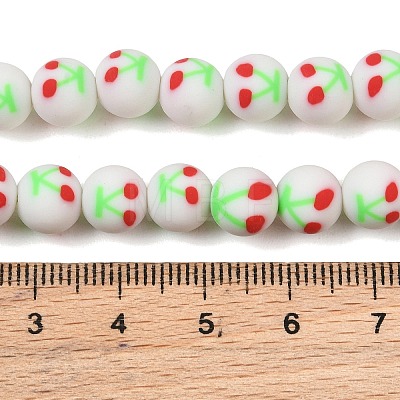 Handmade Polymer Clay Beads Strands PY-CBAEC33-02L-1