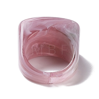 Resin Finger Rings RJEW-Z007-01I-1