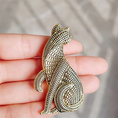 Alloy Brooch for Backpack Clothes PW-WG7AF1A-01-1