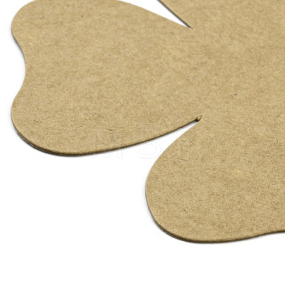 50Pcs Clover Paper Gift Tags AJEW-D065-01A-1