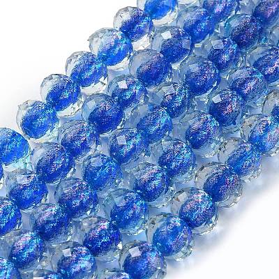 Resin Beads Strands GLAA-T035-01J-1