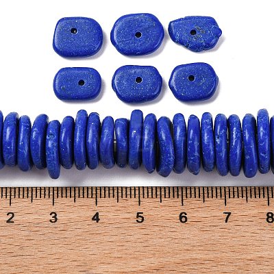 Graduated Synthetic Turquoise Beads Strands G-A237-01E-1