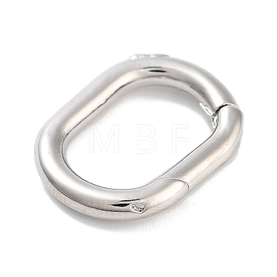 Brass Spring Gate Rings KK-M293-55P-1