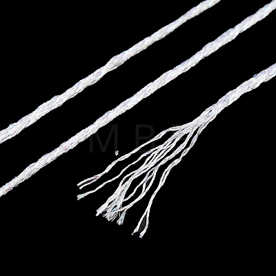 10 Skeins 12-Ply Metallic Polyester Embroidery Floss OCOR-Q057-A19-1