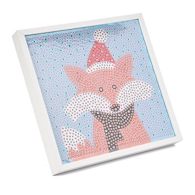 DIY Christmas Theme Diamond Painting Kits For Kids DIY-F073-14-1