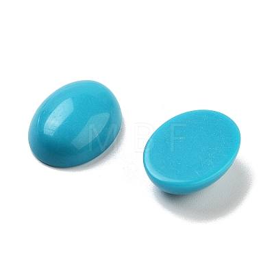 Synthetic Turquoise Cabochons G-G145-01B-35-1