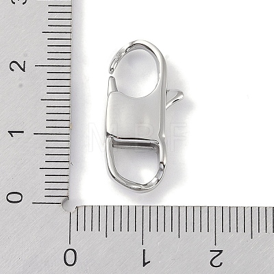 Non-Tarnish 316 Surgical Stainless Steel Lobster Claw Clasp STAS-P362-39P-02-1