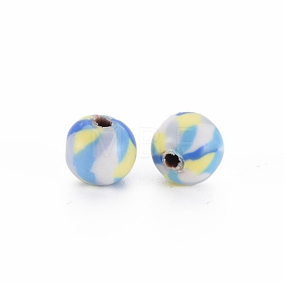 Handmade Polymer Clay Beads CLAY-N008-054A-08-1