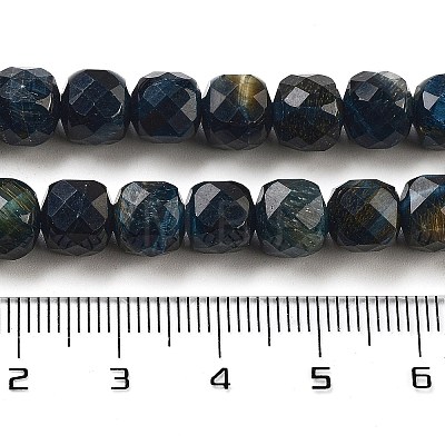 Natural Tiger Eye Dyed Beads Strands G-H028-A01-03-1