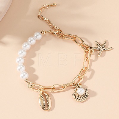 Bohemian Shell Bead Bracelets EM2615-9-1