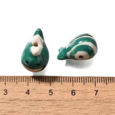 Handmade Porcelain Beads PORC-S002-18B-1