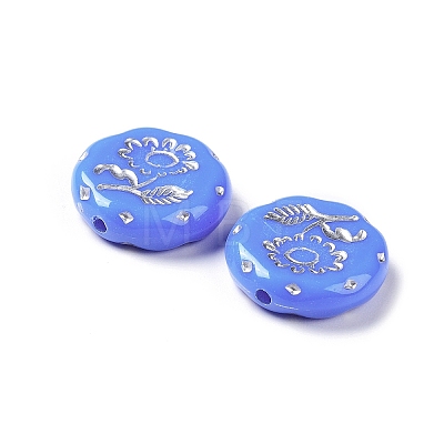 Opaque Acrylic Beads OACR-G016-27A-1