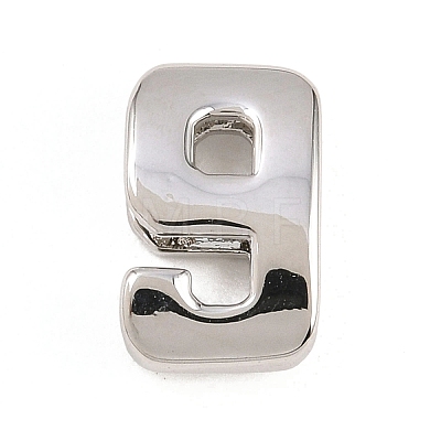 Number 9 Brass Beads KK-B167-B167-26P-09-1