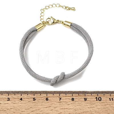 3MM Round Nylon Braided Cord Bracelet Making FB-CBAA152-03G-36-1
