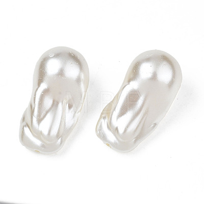 ABS Plastic Imitation Pearl Beads KY-T023-032-1